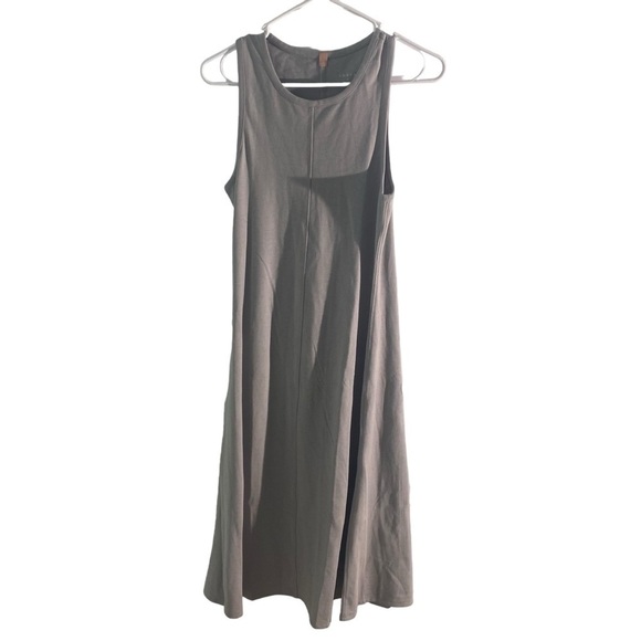 Lunya Restore Fitted Lounge Dress NWOT Size M Gray - Picture 4 of 11